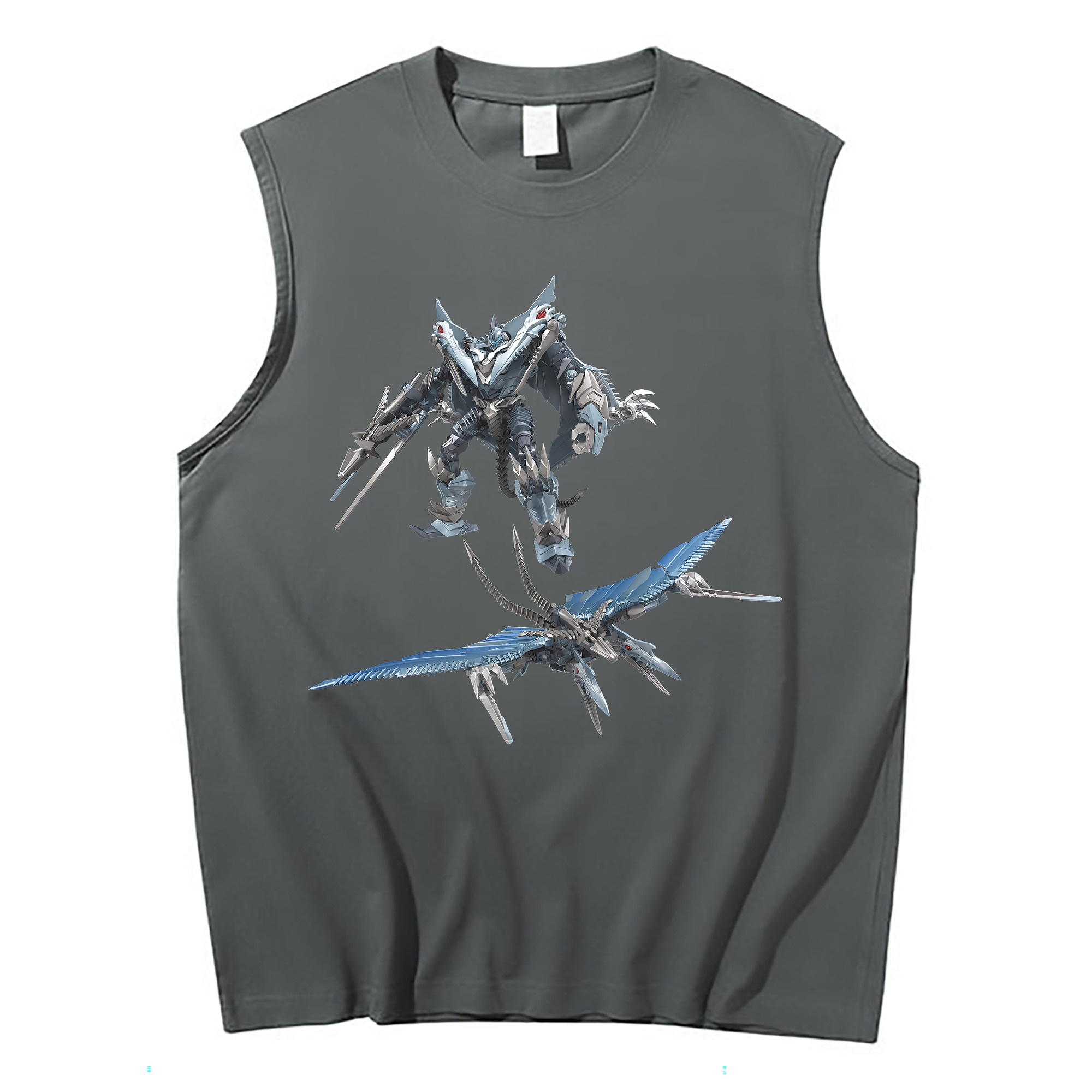 （画像用） Transformers トランスフォーマー コットン100％タンクトップ（フロントプリント）